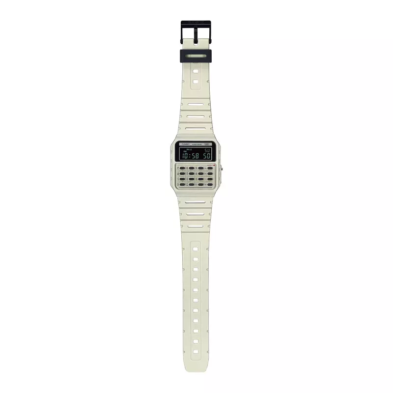 CASIO CA-53WB-8BEF Relógio digital unissexo com calculadora, cinzento resina