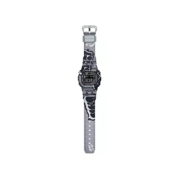 CASIO G-SHOCK DW-5000SS-1ER Relógio digital de homem 42,8 mm Aço com revestimento iónico preto