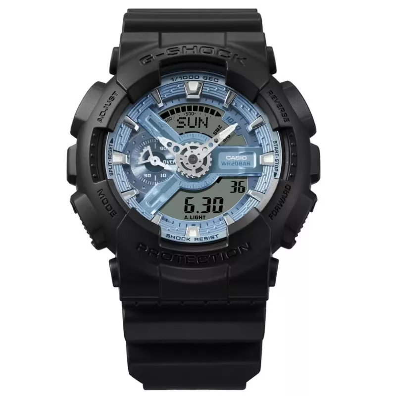 Casio G-Shock GA-110CD-1A2ER 200m Relógio desportivo preto