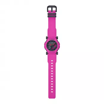 CASIO G-Shock GA-2300-4AER Relógio Analógico-Digital Mulher, 42,1 mm, Resina Laranja