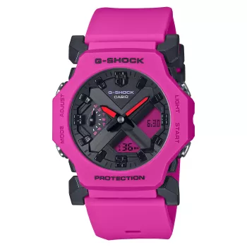 CASIO G-Shock GA-2300-4AER Relógio Analógico-Digital Mulher, 42,1 mm, Resina Laranja