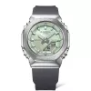 CASIO G-SHOCK Relógio analógico-digital mulher GM-S2110-3AER 42,9mm verde resina/aço inoxidável