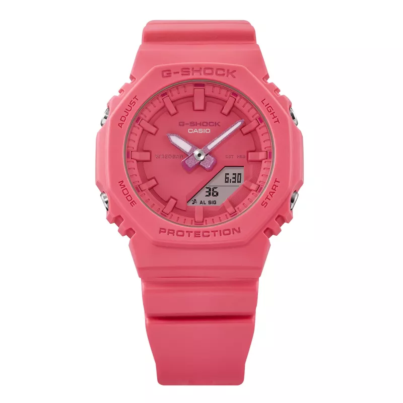 Casio GMA-P2100-4AER G-Shock Relógio analógico-digital Rosa coral
