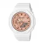 CASIO GMA-S2100MD-7AE relógio de senhora analógico-digital de quartzo, 46,2mm, bracelete de resina branca