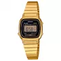 Relógio CASIO LA-670WGA-1DF mulher digital tom dourado resina/aço inoxidável