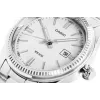CASIO LTP1302PD7A1V Relógio analógico de quartzo unissexo, Aço inoxidável prateado, 34,5 x 30,2 x 8,7 mm