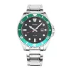Casio MDV-107D-3AVEF relógio de homem analógico de quartzo com mostrador verde e bracelete de aço inoxidável, 200m resistência à água
