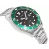 Casio MDV-107D-3AVEF relógio de homem analógico de quartzo com mostrador verde e bracelete de aço inoxidável, 200m resistência à água