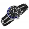 Casio MDV-10C-1A2VEF relógio de mergulho de homem preto aço inoxidável resina