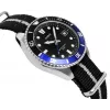 Casio MDV-10C-1A2VEF relógio de mergulho de homem preto aço inoxidável resina