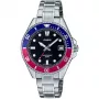 CASIO MDV10D1A3VDF Relógio de quartzo analógico para homem 44,2 mm aço inoxidável