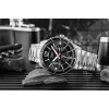Casio MTP-1374D-1AV Relógio de quartzo analógico de homem Aço inoxidável 43,5 mm