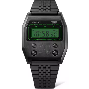 CASIO Relógio digital de mulher A1100B-1EF aço inoxidável 35mm