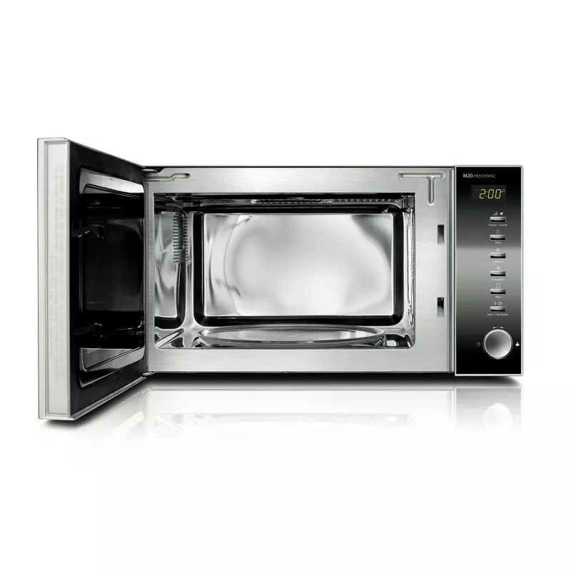 Micro-ondas independente CASO M 20 800 W 20 L aço inoxidável