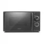 Micro-ondas solo CASO M20 EASY 03309, 20 L, 700 W, temporizador de 35 minutos, preto/cinzento
