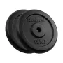 Conjunto de pesos em ferro fundido 2x15kg, furo 31mm, Classic Disc, REBEL ACTIVE