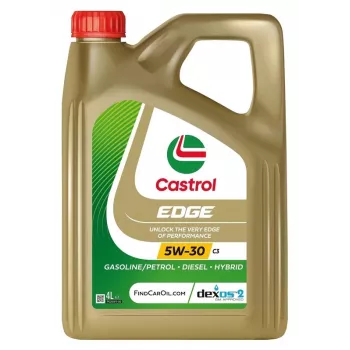 Óleo de motor totalmente sintético Castrol EDGE 5W-30 C3 4L