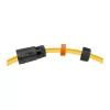 CAT6a Acoplamento Exterior IP68 RJ45 Conector Fêmea a Fêmea Conector Ethernet Blindado