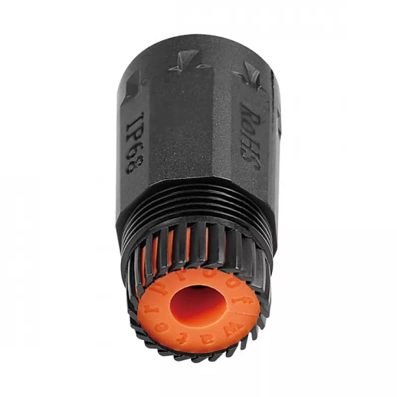 CAT6a Acoplamento Exterior IP68 RJ45 Conector Fêmea a Fêmea Conector Ethernet Blindado
