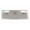 CATA GT-PLUS 75 X /M exaustor – aço inoxidável, 645 m³/h, classe de eficiência energética C, EcoLed, controlo mecânico