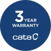 CATA GT-PLUS 75 X /M exaustor – aço inoxidável, 645 m³/h, classe de eficiência energética C, EcoLed, controlo mecânico