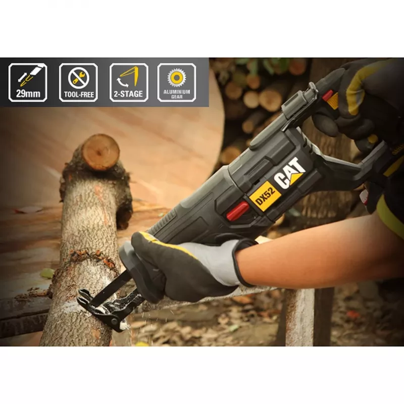 CATERPILLAR DX52B Serra Sabre Ferramenta Nua 18V Sem Fios