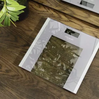 Balança de pessoas Cecotec Surface Precision Healthy peso máximo 180 cinzento/transparente
