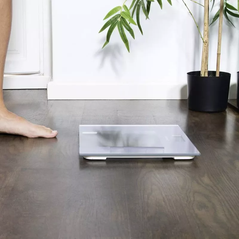 Balança de pessoas Cecotec Surface Precision Healthy peso máximo 180 cinzento/transparente