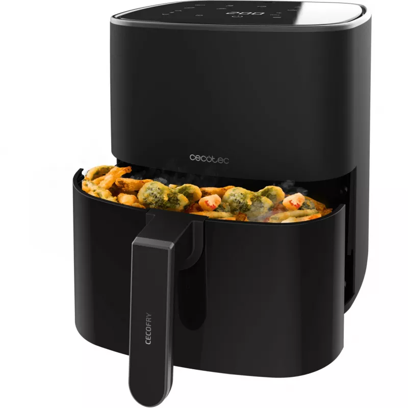 CECOTEC Cecofry Fantastik 5500 fritadeira de ar quente, 5,5L, 1500W, preta