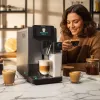 Cecotec Máquina de café Cremmaet Latte Jar 19 bar Automática com espumador de leite integrado Preto/Prata 1500 W