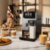 Cecotec Máquina de café Cremmaet Latte Jar 19 bar Automática com espumador de leite integrado Preto/Prata 1500 W