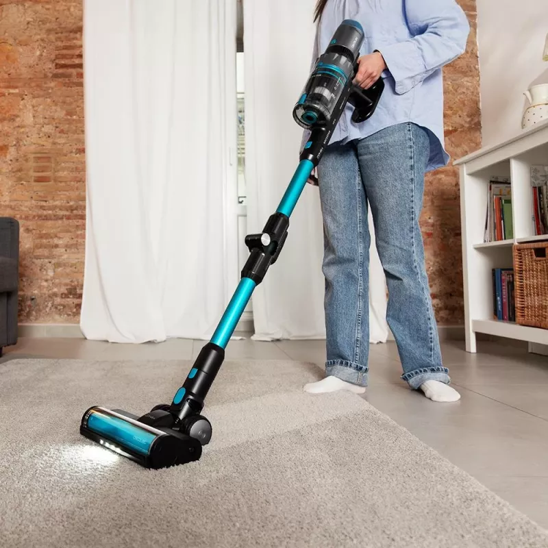 Cecotec Conga Rockstar 2500 Thunder Pet Flex aspirador com fio 400W 33,6V 65min preto/azul