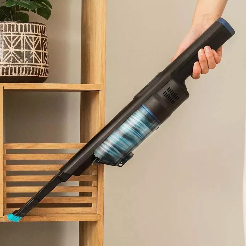 Cecotec Conga Rockstar Micro+ Animal Aspirador de Mão com Bateria, 200 W, 16,8 V, 40 min de Autonomia, Preto