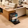Aspirador robô Cecotec Conga Z100, aspiração a seco e a húmido, 20000 Pa, 320 min de autonomia, 5200 mAh, depósito de pó 3 L, preto