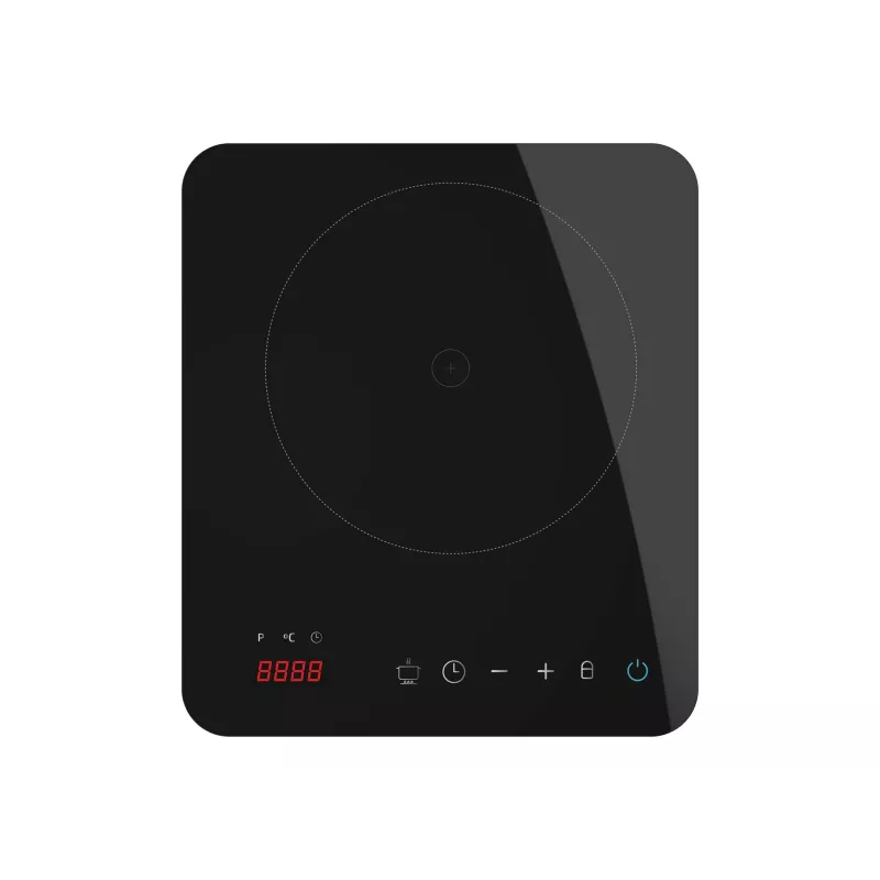 Cecotec Full Magma Single Placa de Indução Portátil 2000 W com Controlo Tátil e Temporizador