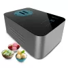 Máquina de gelo CECOTEC Gelacy 1500 Touch, 1,5 l, 150 W, Compressor, Painel tátil, Aço inoxidável
