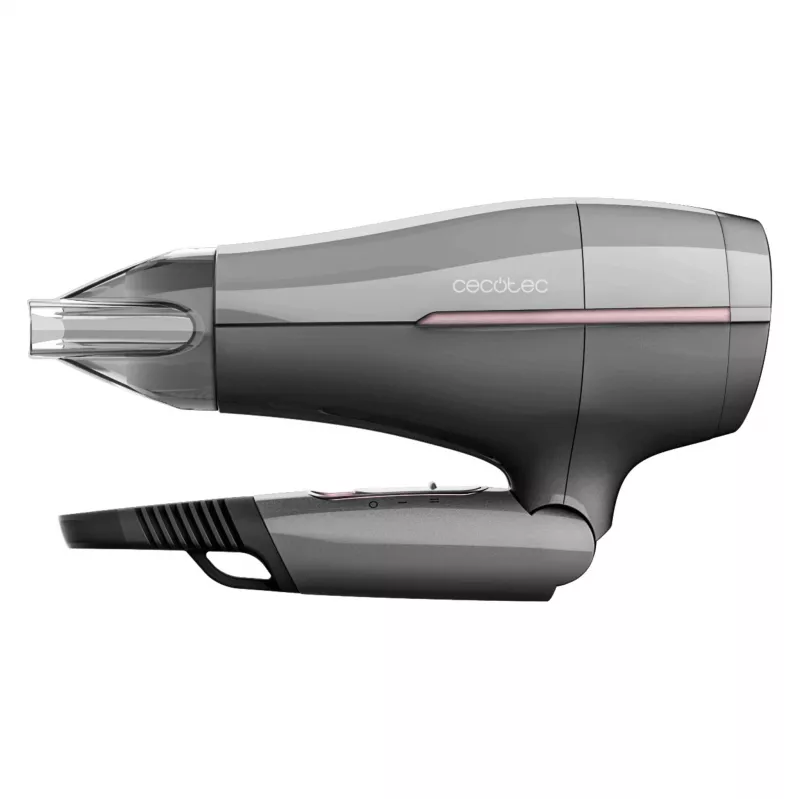 Cecotec IoniCare Power&Go Heaven 2000 W Secador de Cabelo Iónico com Difusor, Cinzento