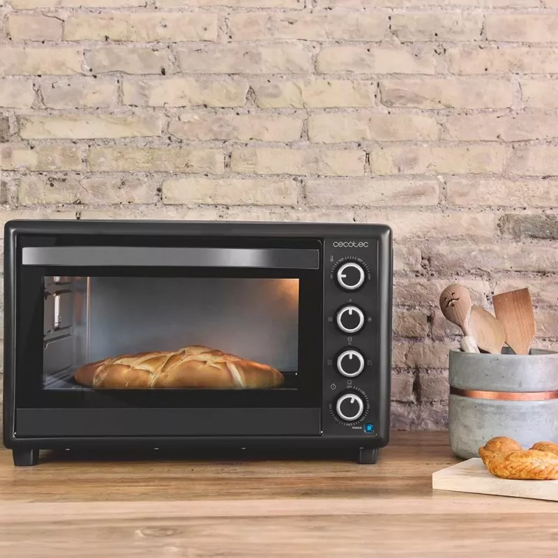 Cecotec Bake&Toast 4600 Black Gyro forno de bancada, 46 l, 2000 W