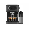 Cecotec Máquina de café Power Espresso 20 Pro Latte, 20 bar de pressão, espumador de leite integrado, semiautomática, Preto, 1350 W