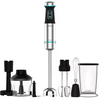 Varinha mágica Cecotec Power TitanBlack 1200 XL PerfectCream&Crush, 1200 W, aço inoxidável/preto