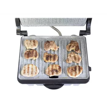 Cecotec Rock'nGrill 1000 Grelhador elétrico 1000 W preto/inox