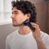 Máquina de barbear Cecotec PrecisionCare Aluminium Pro, autonomia 80 min, molhado e seco, azul