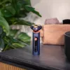 Máquina de barbear Cecotec PrecisionCare Aluminium Pro, autonomia 80 min, molhado e seco, azul