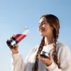 Liquidificadora Cecotec Smoothie WanderlustMix USB portátil 126 W 0,4 L trituração de gelo Inox