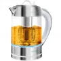 CECOTEC ThermoSense 370 Clear Chaleira Elétrica (Aço Inoxidável/Transparente, 2200 W, 1,7 L)