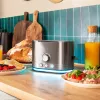 CECOTEC Torradeira Shine&Toast Double (aço inoxidável, 850 W, 2 fatias)