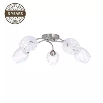Candeeiro de teto CL17061-5 5x60W E27