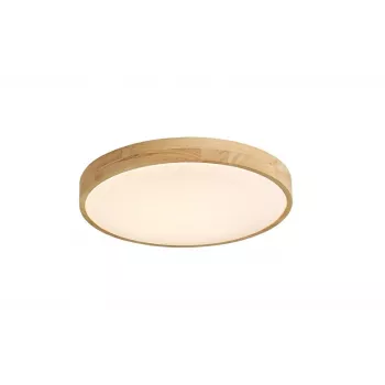 Luminária LED de teto NATA 4000K 41CM madeira