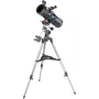 Celestron Astromaster 130EQ Telescópio refletor 33x preto, azul, cinzento
