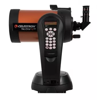 Celestron NexStar 6SE 354x preto, laranja